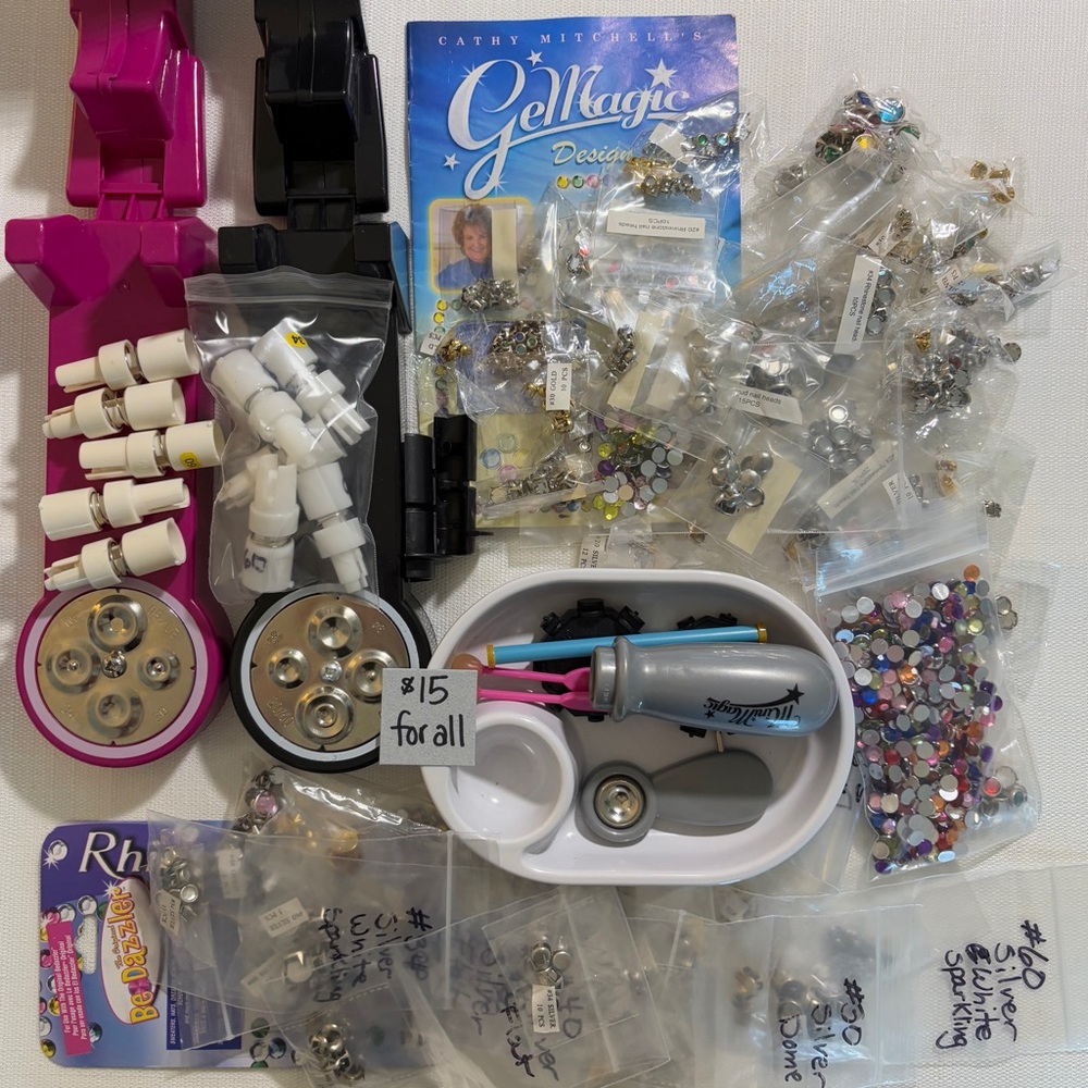 Bedazzle / GeMagic tool and accessories